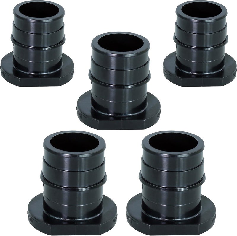Supply Giant Poly Pex-A Expansion Fitting 1-1/2" Plug End Cap for Pipe, F1960 Plug 1-1/2 Inch Expansion Barb Connections, Plastic Pipe Cap for use with Pex-A Tubing (Pack of 5) - Image 1
